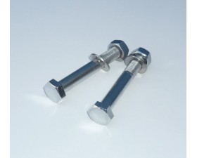 BRÝLE SPODNÍ - PÁR ŠROUBŮ JEMNÝ ZÁVIT (CHROMOVANÉ)